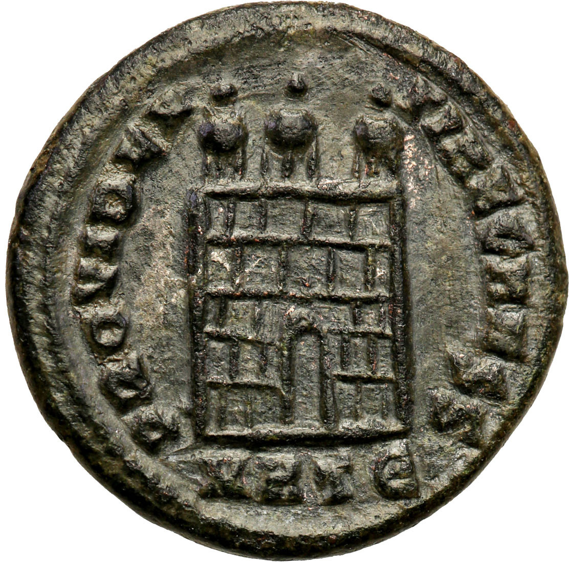 Cesarstwo Rzymskie, Konstancjusz II (324-361). Follis 317, Heraclea